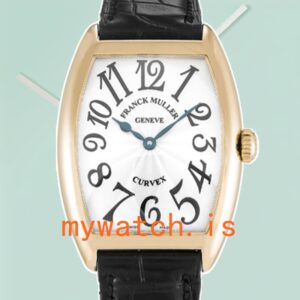 Franck Muller Cintrée Curvex 30mm 7502QZ Men’s Rose Gold-tone Stainless Steel
