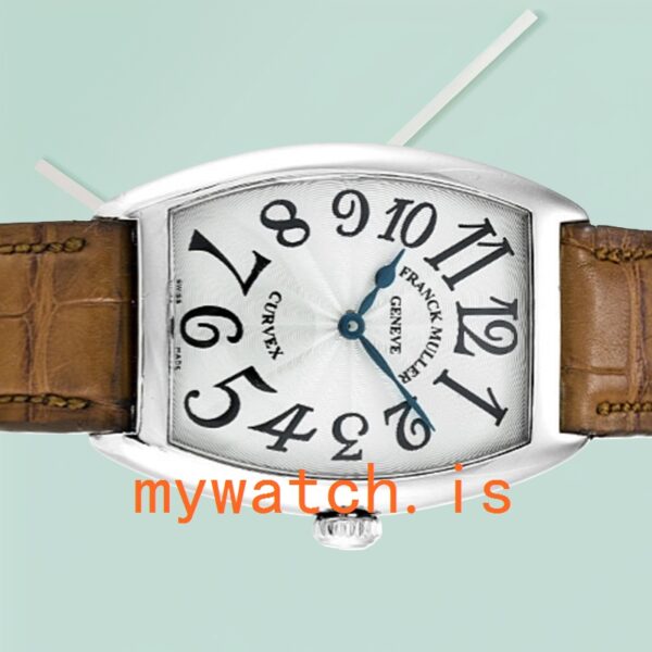 Franck Muller Cintrée Curvex 28mm 7502QZ-1 Unisex Stainless Steel - Image 3
