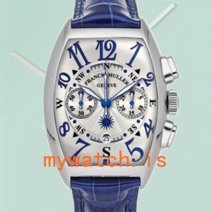 Franck Muller Mariner 40mm 8080 CC AT MAR Men’s Silver Dial Quartz