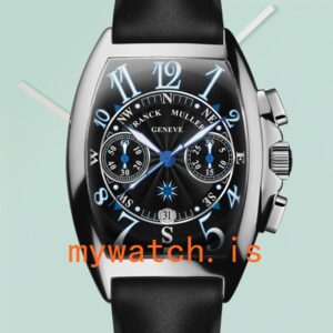 Franck Muller Mariner Men’s 8080 CC AT MAR-2 40mm Silver-tone