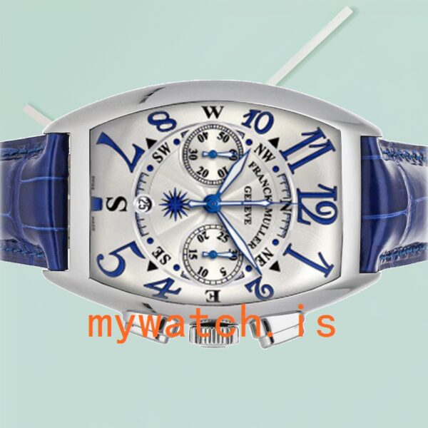 Franck Muller Mariner 40mm 8080 CC AT MAR Men’s Silver Dial Quartz - Image 3