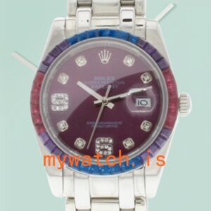 Rolex Pearlmaster 86349SAFUBL-42749 Ladies 31mm Diamond Bezel Bracelet