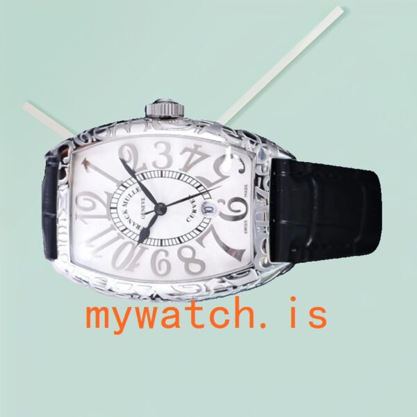 Franck Muller Cintrée Curvex 8880 CC AT-1 40mm Unisex Automatic Silver-tone - Image 2