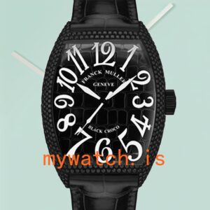 Franck Muller Croco 8880 CH-BLK-CRO-1 Men’s 40mm Black-tone Automatic