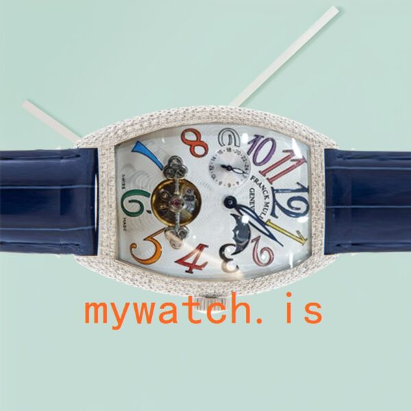 Franck Muller Cintrée Curvex 40mm 8881TPR-1 Men’s Stainless Steel - Image 3