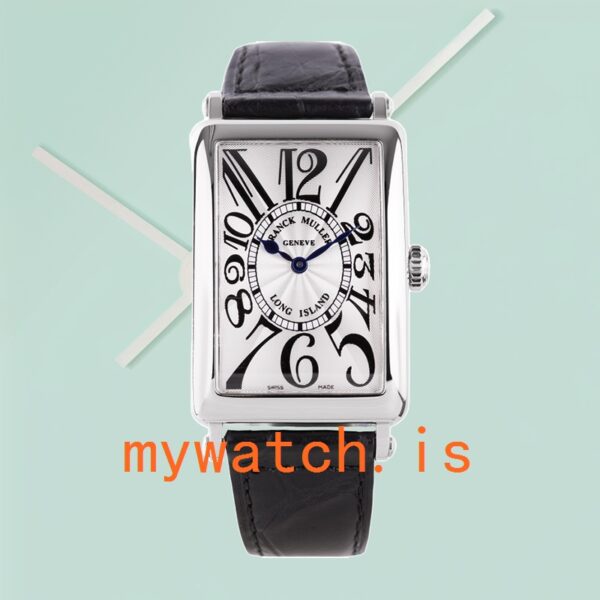 Franck Muller Long Island 26mm Ladies 952QZ Silver Dial - Image 2