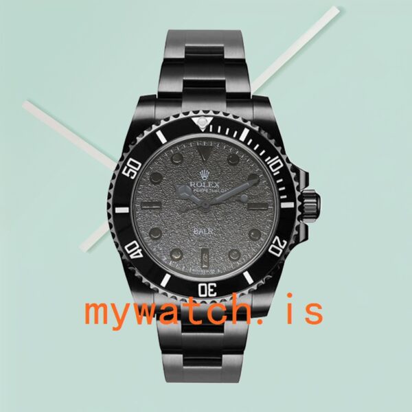 Rolex Submariner BALR Men’s 40mm Black Dial - Image 4