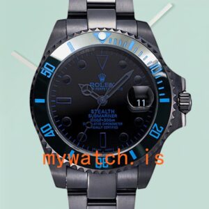 Rolex Submariner Men’s 40mm BLSTEALTH Automatic Black Dial