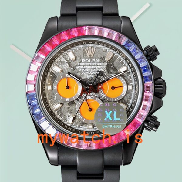 Rolex Daytona Men’s DIW 40mm Black-tone