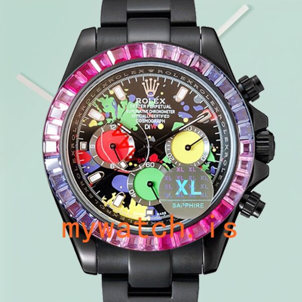 Rolex Daytona Men’s 40mm DIW Automatic Black-tone