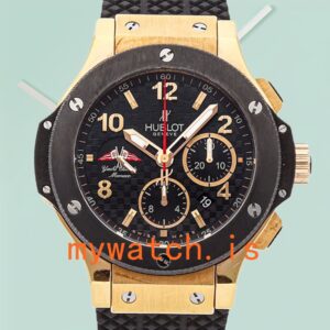 Hublot Big Bang 44mm 301.PM.131.RX.TGA06 Men’s Black Dial Rose Gold-tone