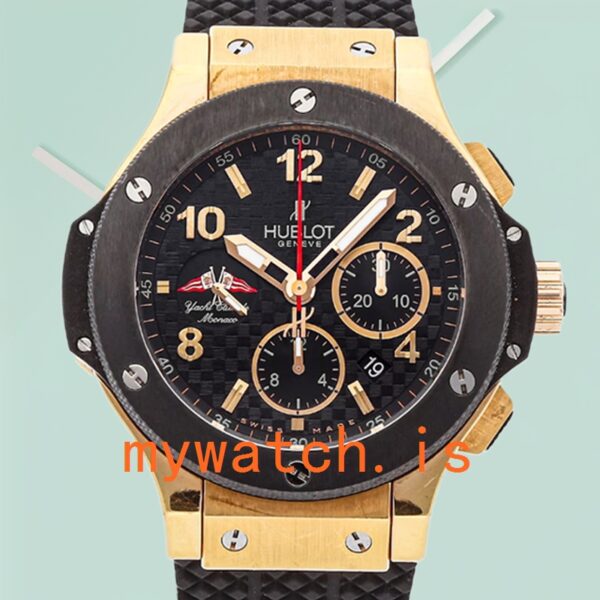 Hublot Big Bang 44mm 301.PM.131.RX.TGA06 Men’s Black Dial Rose Gold-tone