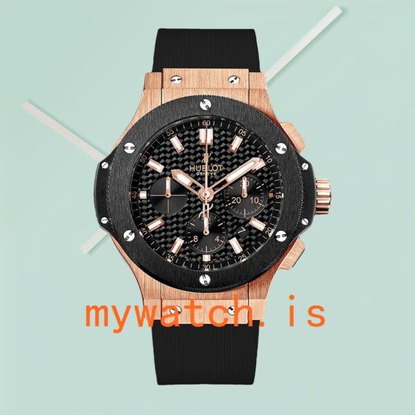 Hublot Big Bang 301.PM.1780.GR Men 44mm Quartz/Automatic Black Dial - Image 2