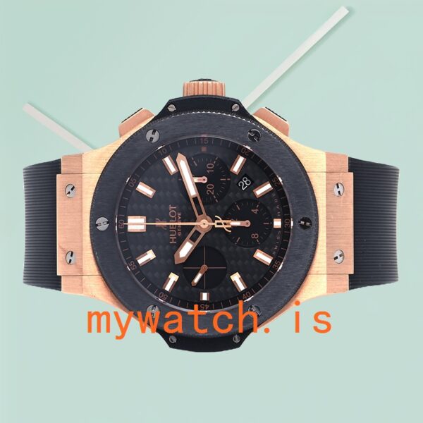 Hublot Big Bang 301.PM.1780.GR Men 44mm Quartz/Automatic Black Dial - Image 3