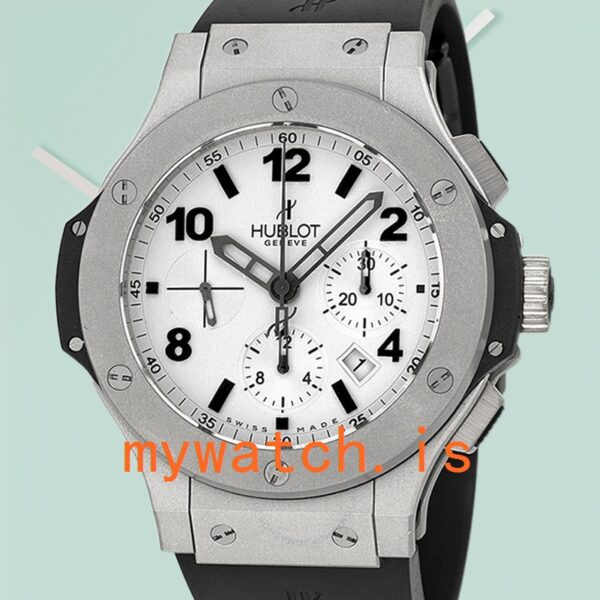Hublot Big Bang 301.TI.450.RX Men 44mm Stainless Steel Rubber Band