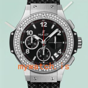 Hublot Big Bang 44mm 341.SX.130.RX.114 Men’s Silver-tone Rubber Band