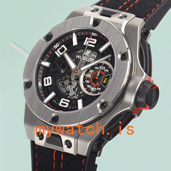 Hublot Big Bang 402.NX.0123.WR 45mm Men Rubber Band - Image 2