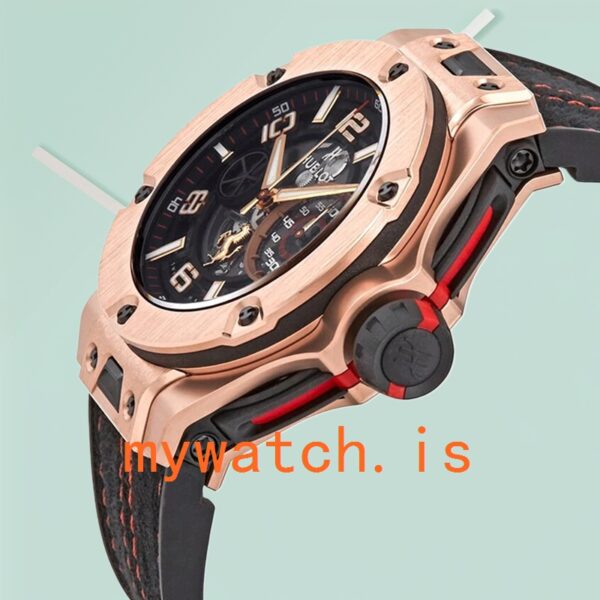 Hublot Big Bang Men 44mm 402.OX.0138.WR Skeleton Dial Rose Gold-tone - Image 4