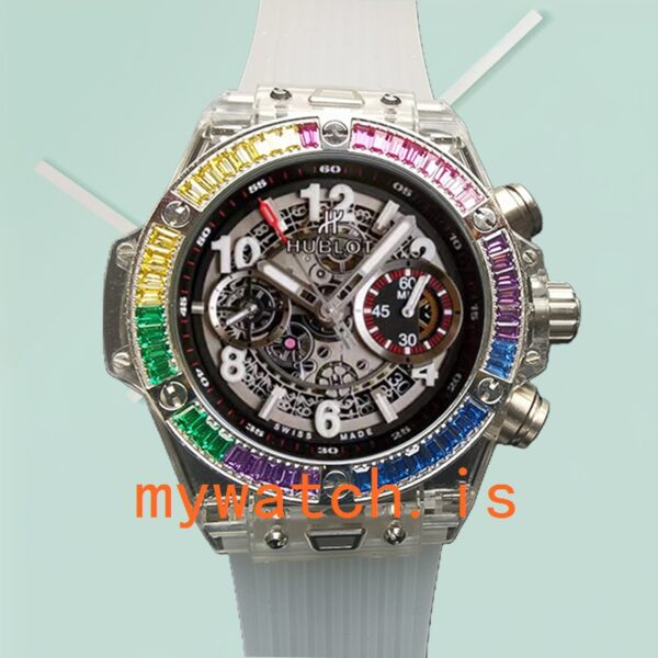Hublot Big Bang Men 411.JX.4803.RT.4099 45mm Transparent - Image 2