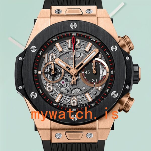 Hublot Big Bang 411.OM.1180.RX Men 46mm Rose Gold-tone Stainless Steel