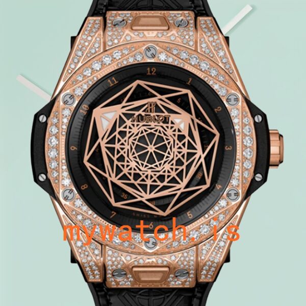 Hublot Big Bang 45mm 415.OX.1118.VR.1704.MXM17 Men Leather Strap