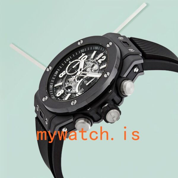 Hublot Big Bang Men 44mm 421.CI.1170.RX Rubber Band - Image 4