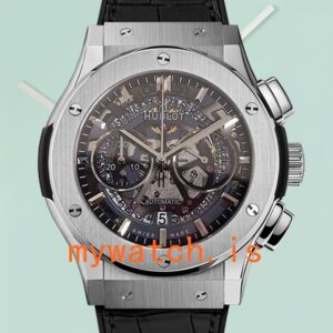 Hublot Tourbillon Skeleton Titanium 45mm 506.NX.0170.LR Men Skeleton Dial