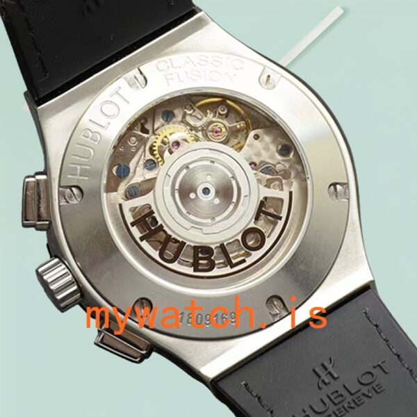 Hublot Tourbillon Skeleton Titanium 45mm 506.NX.0170.LR Men Skeleton Dial - Image 3