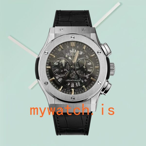 Hublot Tourbillon Skeleton Titanium 45mm 506.NX.0170.LR Men Skeleton Dial - Image 2