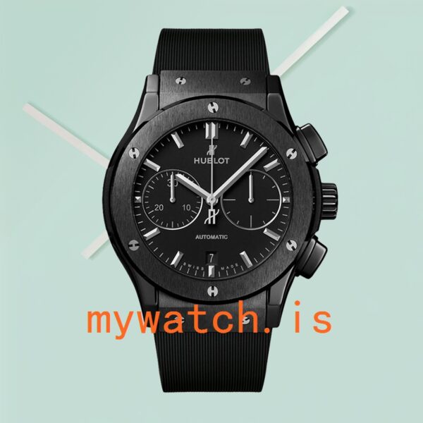 Hublot Classic Fusion Men’s 521.CM.1171.RX 42mm Quartz/Automatic Ceramic Bezel - Image 2