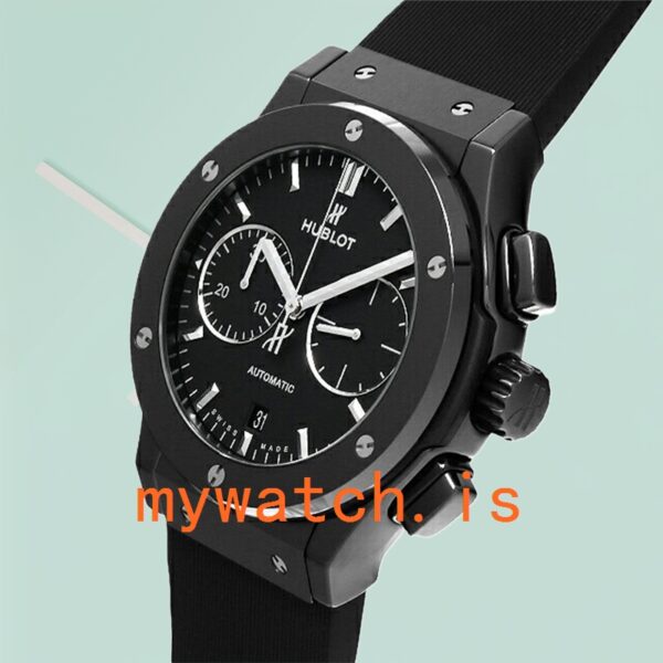Hublot Classic Fusion Men’s 521.CM.1171.RX 42mm Quartz/Automatic Ceramic Bezel - Image 3