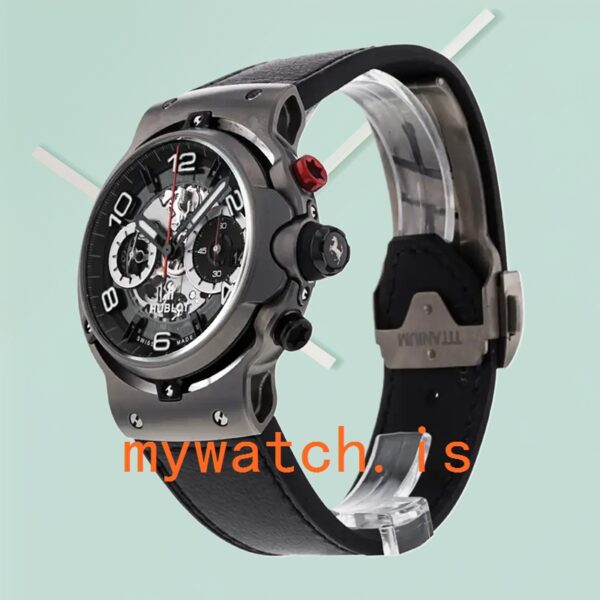 Hublot Class Fusion 526.NX.0124.VR 44mm Men’s Leather Strap Quartz - Image 3