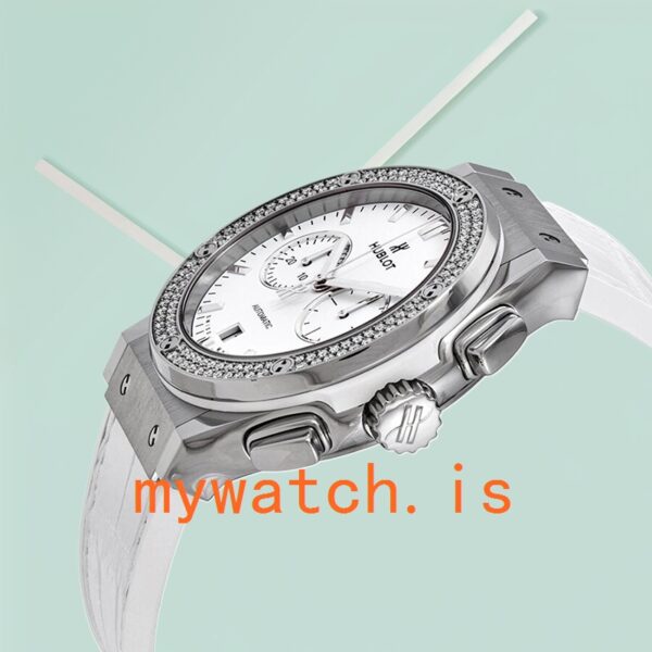 Hublot Classic Fusion 42mm Men 541.NE.2010.LR.1104 Automatic/Quartz White Dial - Image 4