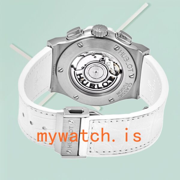 Hublot Classic Fusion 42mm Men 541.NE.2010.LR.1104 Automatic/Quartz White Dial - Image 3