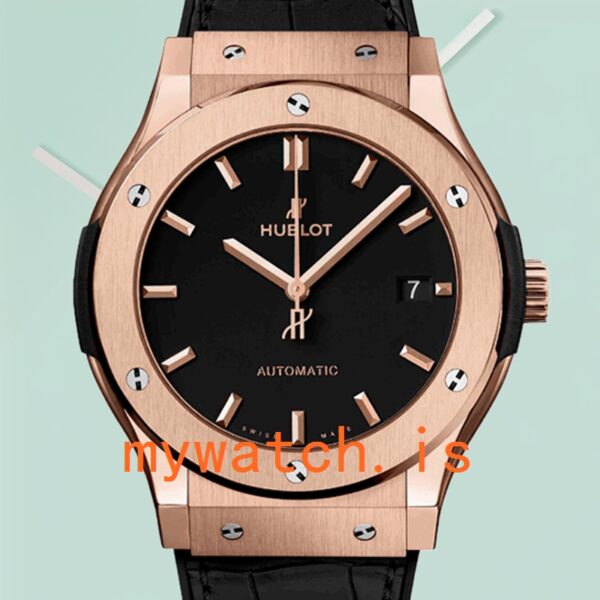 Hublot Classic Fusion 43mm 542.OX.1181.LR Men’s Black Dial Stainless Steel