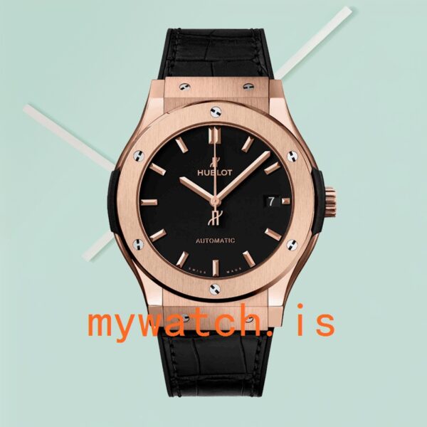 Hublot Classic Fusion 43mm 542.OX.1181.LR Men’s Black Dial Stainless Steel - Image 2