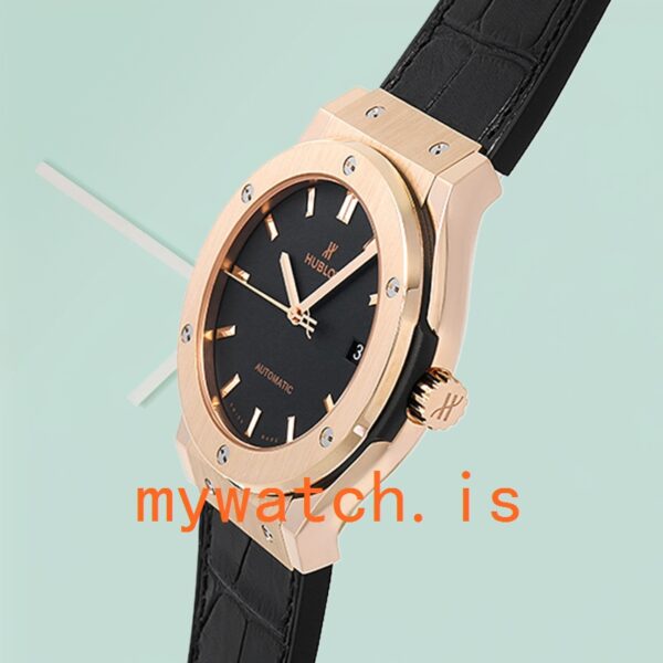 Hublot Classic Fusion 43mm 542.OX.1181.LR Men’s Black Dial Stainless Steel - Image 4