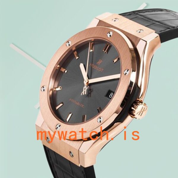 Hublot Classic Fusion 43mm 542.OX.1181.LR Men’s Black Dial Stainless Steel - Image 3