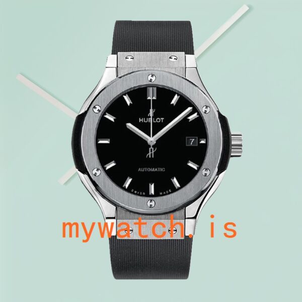Hublot Classic Fusion Ladies 582.NX.1170.RX 33mm Silver-tone Automatic - Image 2