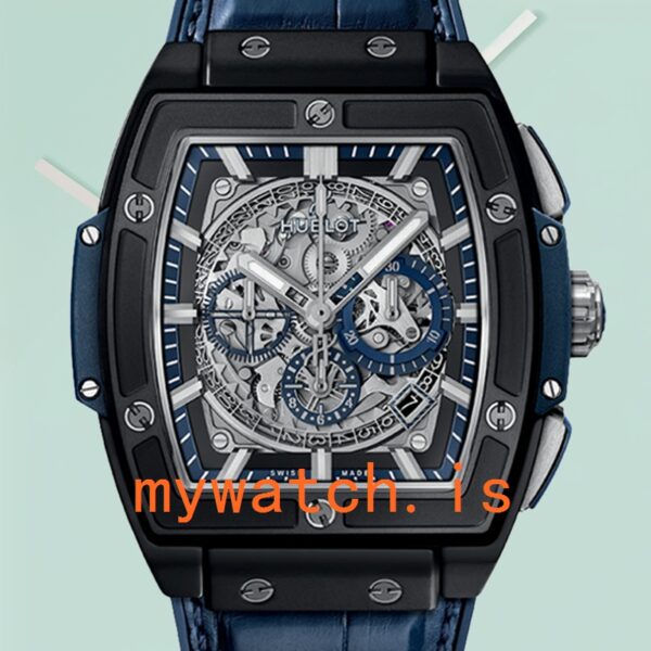 Hublot Spirit Of Big Bang 44mm Men 601.CI.7170.LR Stainless Steel Black-tone
