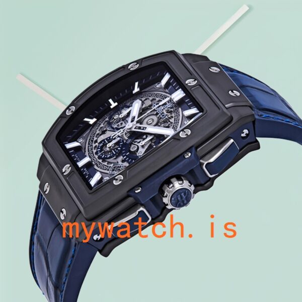 Hublot Spirit Of Big Bang 44mm Men 601.CI.7170.LR Stainless Steel Black-tone - Image 3