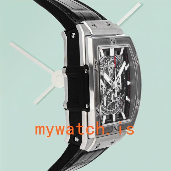 Hublot Spirit Of Big Bang Men 44mm 601.NX.0173.LR Quartz/Automatic Silver-tone - Image 4