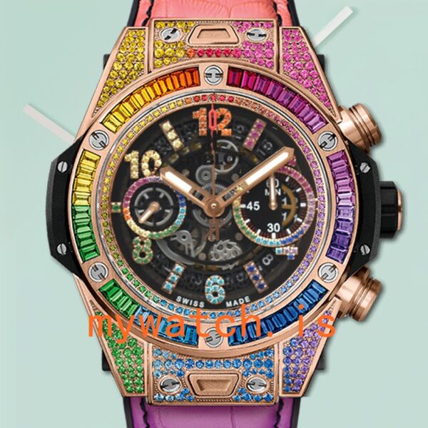 Hublot Big Bang Men 44mm 411.OX.9910.LR.0999 Diamond Bezel