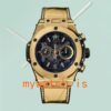 Hublot Big Bang 411.VX.1189.VR.USB16 Men 44mm Gold-tone - Image 4
