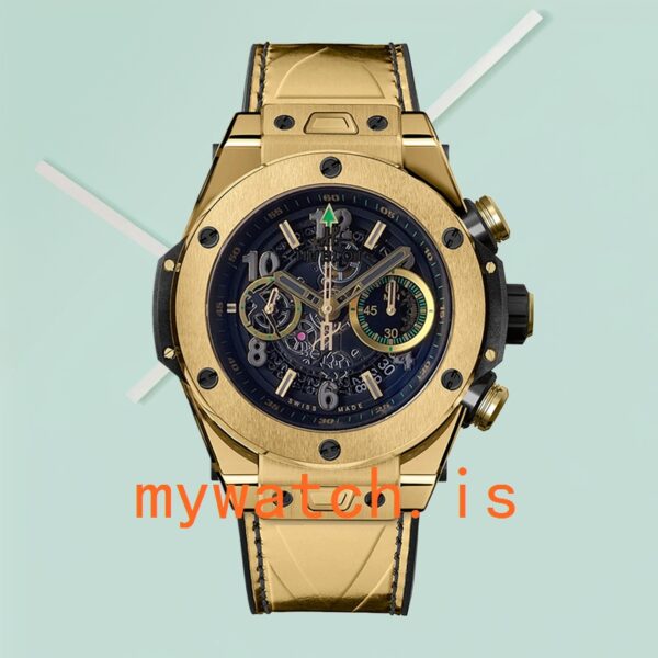 Hublot Big Bang 411.VX.1189.VR.USB16 Men 44mm Gold-tone - Image 4