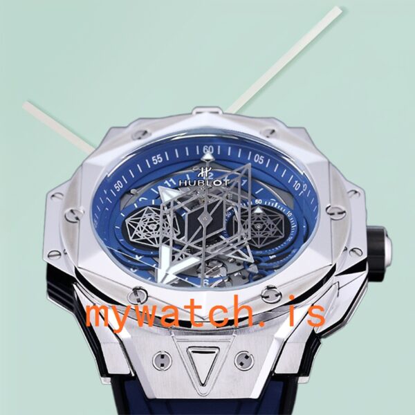 Hublot Big Bang 418.NX.5107.RX.MXM20 Men 44mm Automatic Rubber Band - Image 4