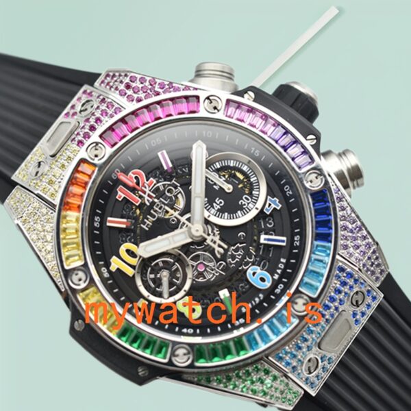 Hublot Big Bang Men 44mm 421.NX.1117.LR.0999-001 Rubber Band - Image 2