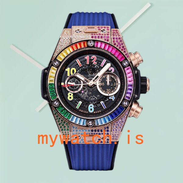 Hublot Big Bang 421.OX.1118.LR.0999-001 44mm Men Automatic Diamond Bezel - Image 2