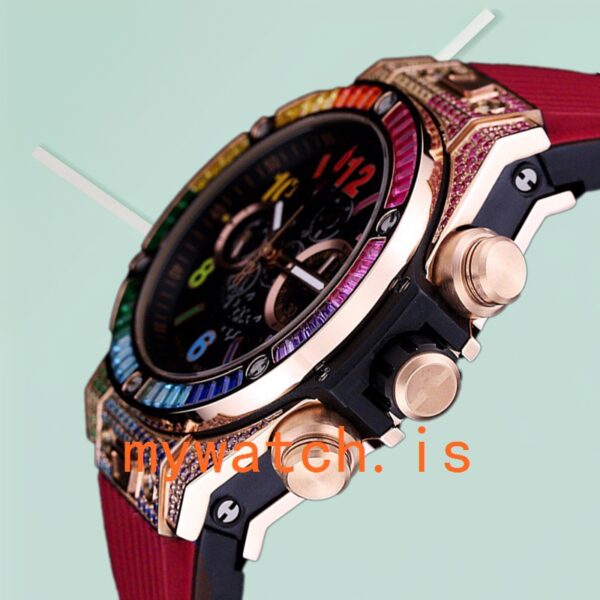 Hublot Big Bang 44mm 421.OX.1118.LR.0999-002 Men Black Skeleton Dial - Image 4