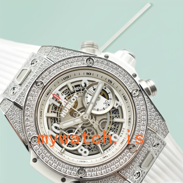 Hublot Big Bang 441.NE.2011.RW.1704 44mm Men Rubber Band - Image 4